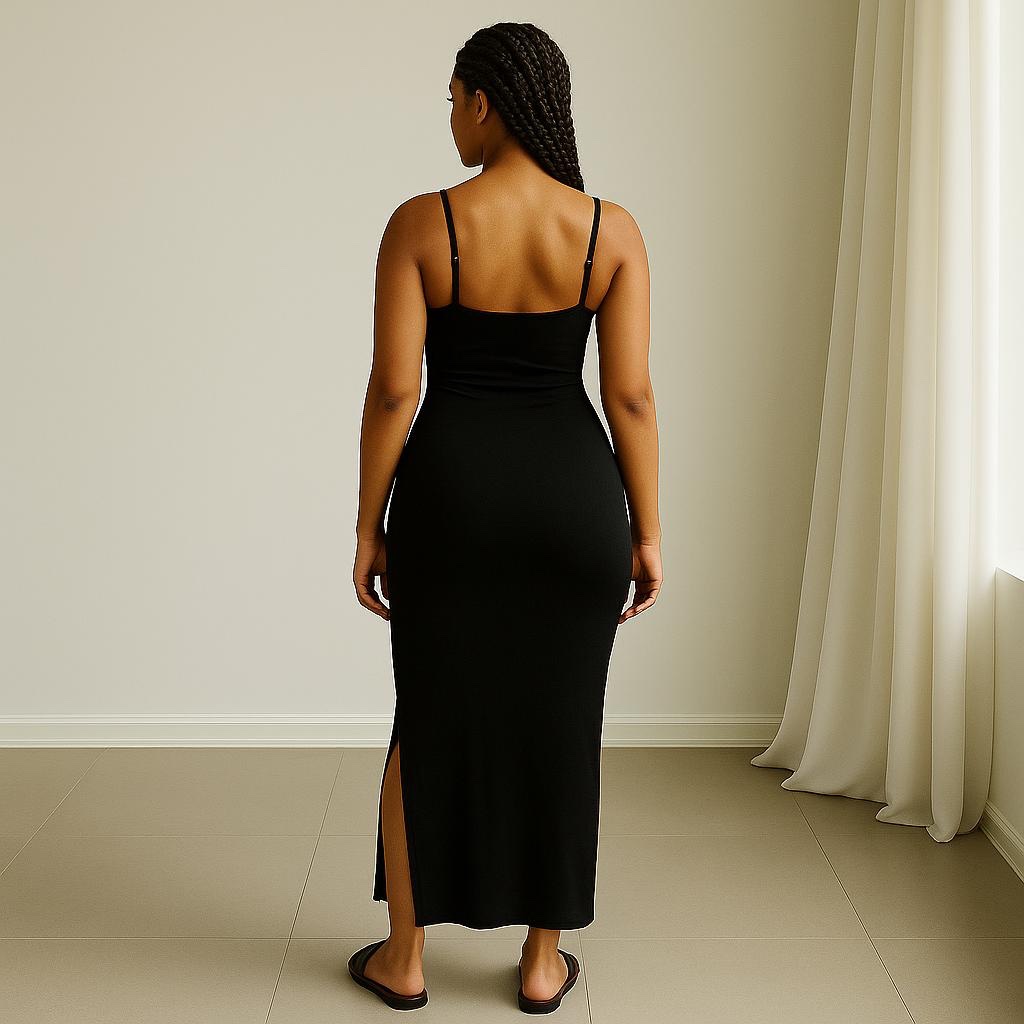 Robe coton + foulard – Image 2