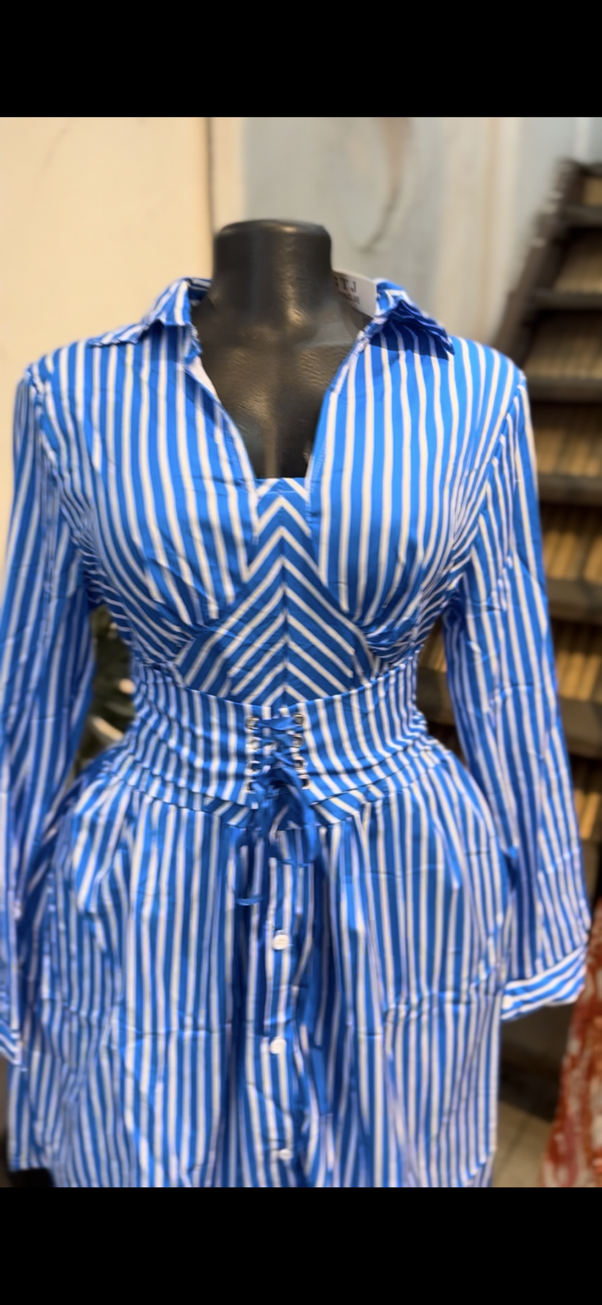 Robe corset chemisier – Image 3