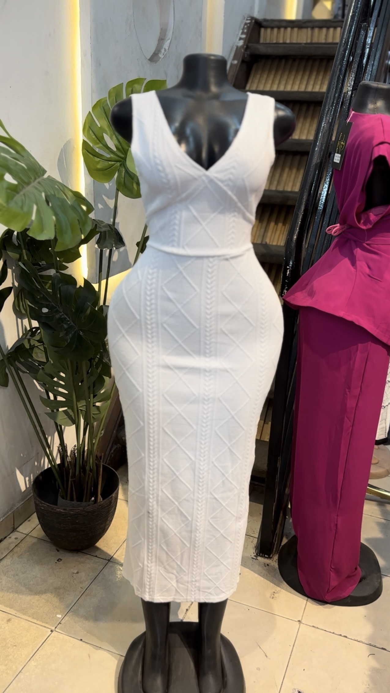 Robe corset tricoté – Image 2